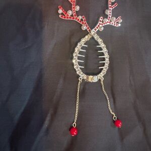 Hair clip fun for Christmas